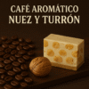 café nuez y turrón